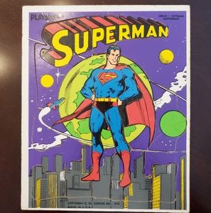 Vintage 1976 Superman Puzzle